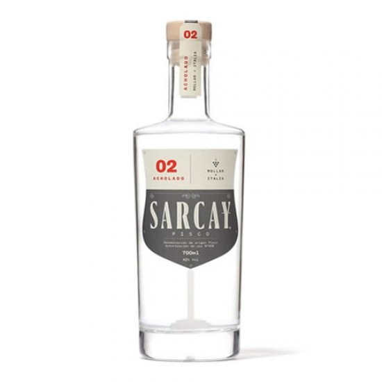 SARCAY - PERUVIAN PISCO TORONTEL , BOTTLE X 700 ML