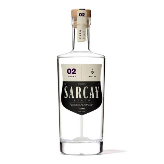 SARCAY - PERUVIAN PISCO MOLLAR, BOTTLE X 700 ML