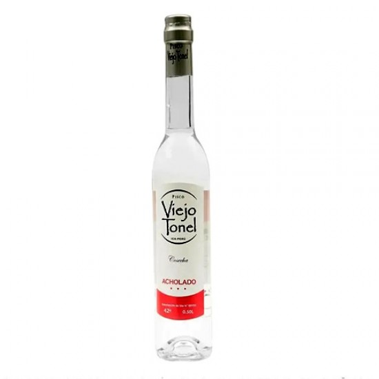 VIEJO TONEL - PERUVIAN PISCO MOLLAR PERU, BOT X 500 ML