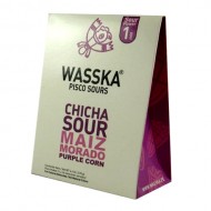 WASSKA - PISCO SOUR CHICHA MORADA PURPLE CORN,  BOX OF 125 GR