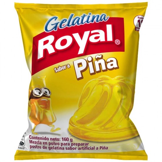 ROYAL - PERUVIAN PINEAPPLE JELLY , SACHET X 150 GR