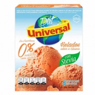 UNIVERSAL -  LUCUMA ICE CREAM  WITH STEVIA , BOX OF 50 GR