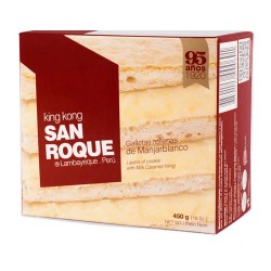  SAN ROQUE - KING KONG BATHED OF BLANCMANGE , BOX OF 450 GR