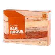 SAN ROQUE- MINI KING KONG STUFFED OF BLANCMANGE & PINEAPPLE CARAMEL , BOX OF 75 GR