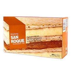 SAN ROQUE - KING KONG  FILLED WITH BLANCMANGE AND PINEAPPLE . BOX OF 900 GR