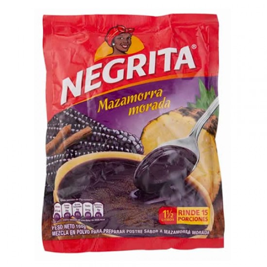 LA NEGRITA - MAZAMORRA MORADA , BAG X 150 GR