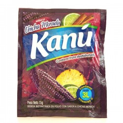 KANU - CHICHA MORADA  INSTANT DRINK X 15 GR BAG X 10 SACHETS