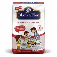 BLANCA FLOR - PERUVIAN UNPREPARED WHEAT FLOUR  , BAG X 1 KG