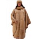 NICE PERUVIAN CAMARGO CLOAK CAPE HANDMADE COMBED ALPACA WOOL, "BUTTERFLY" DESIGN