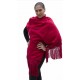 BEAUTIFUL PERUVIAN WHOLESALE ALPACA CAMARGO WOOL SHAWLS , ROSES DESIGN 