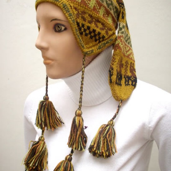 50 AMAZING WHOLESALE PERUVIAN CHULLOS "ELF" DESIGN ASSORETD INCACOLORS