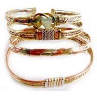 12 PERUVIAN  INCA WHOLESALE 03 METAL BRACELETS